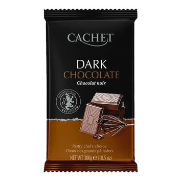 Шоколад Cachet 300г чор. 54% (5412956216438) 00-00003183 фото
