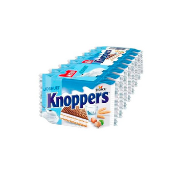 Вафлі Knoppers 200г (4види) ЦБ-00000187 фото