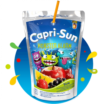 Сік Capri-Sun 200мл Monster Alarm (4000177019276) 00-00002876 фото
