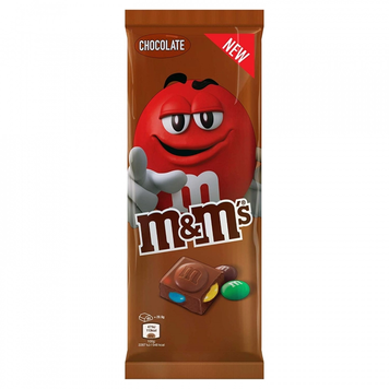 Шоколад M&Ms 150г-165г (2види -Жовтий \Синій\Коричневий) (ящ/16шт) 00-00000895 фото