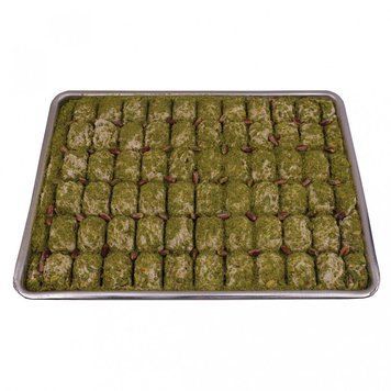 Халва (Квадрат) 5кг ФІСТАШКИ -Fistikli (Baklava Dilim) 00-00005179 фото