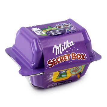 Шоколад Milka Секрет бокс 14,4г Secret Box (ящ/24шт) 00-00001490 фото