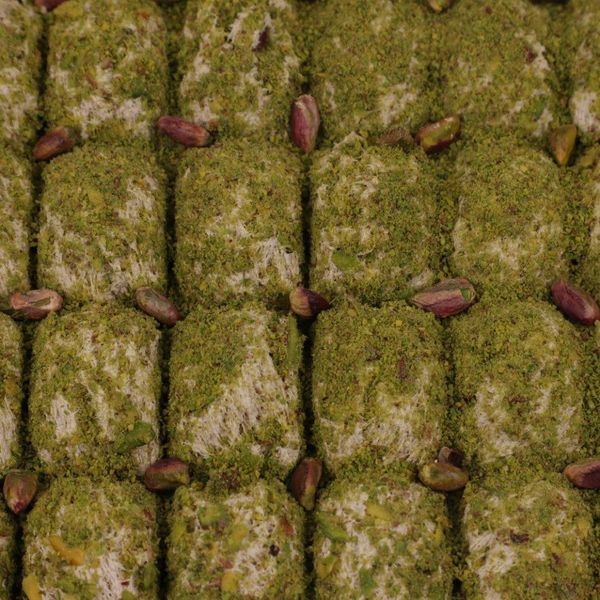 Халва (Квадрат) 5кг ФІСТАШКИ -Fistikli (Baklava Dilim) 00-00005179 фото