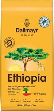 Кава ЗЕРНОва Dallmayr 500г Ethiopia (4008167040507) 00-00002383 фото