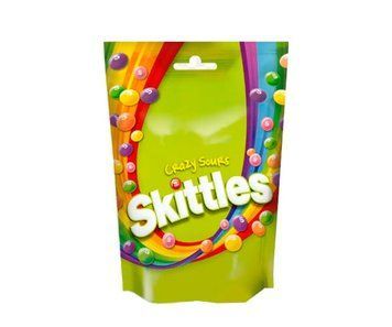 Драже Skittles 136г (зелений) Crazy Sours (4009900546102) ЦБ-00002148 фото