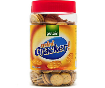 Крекер Gullon 350г Mini Cracker (червоний) (8410376014051) (уп/12шт) 00-00003976 фото