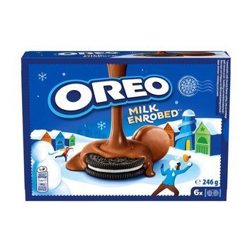 Печиво Oreo 246г в шоколаді (Білий\Молочний) (уп/10шт) 00-00008294 фото