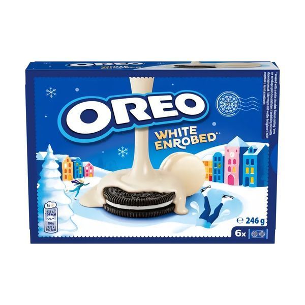 Печиво Oreo 246г в шоколаді (Білий\Молочний) (уп/10шт) 00-00008294 фото