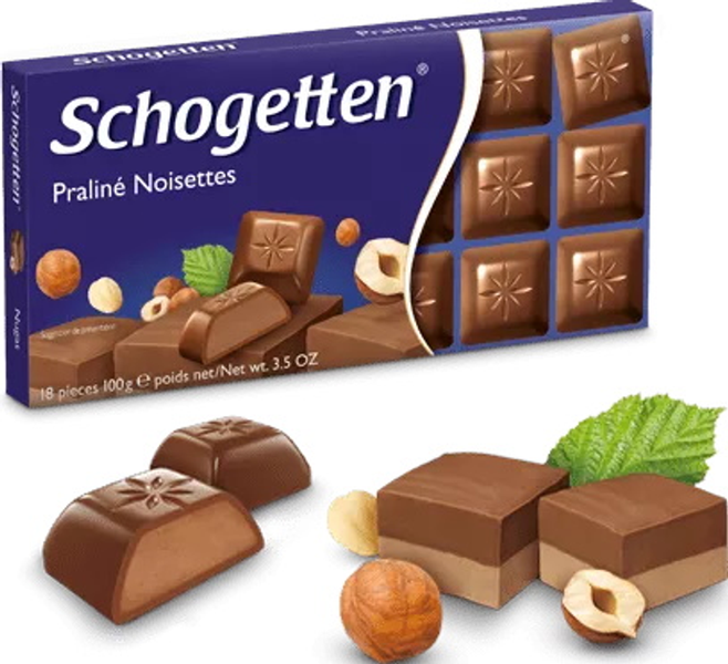 Шоколад Schogetten 100г Мікс Шогеттен (уп/15шт) 00-00003176 фото