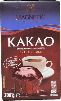 Какао Magnetic 200г Extra Ciemne (ящ/12шт) 00-00000864 фото