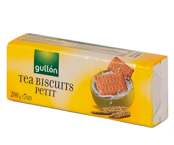 Печиво Gullon Tea Biscuit Petit 200г До Чаю (ящ/24шт) 00-00006286 фото