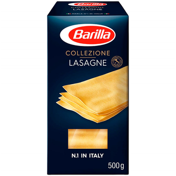 Barilla Макарони \189 500г Lasagne - Лазанья (Листи) (уп/15шт) 00-00001582 фото