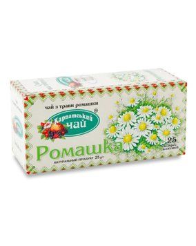 Чай Карпатський (25пак) Ромашка (4820024210058) 00-00010353 фото