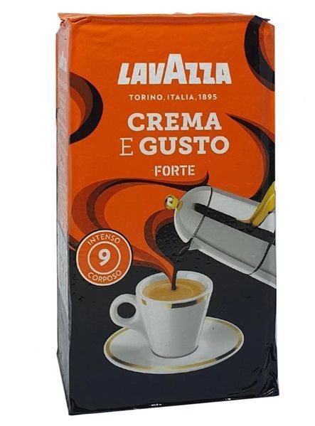 Кава мелена Lavazza Crema e Gusto 250г Forte (кольоровий) (8000070038417) 00-00002496 фото