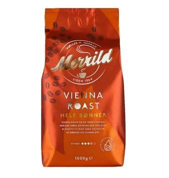 Кава ЗЕРНОва Merrild 1кг Vienna (8000070079083) 00-00008832 фото