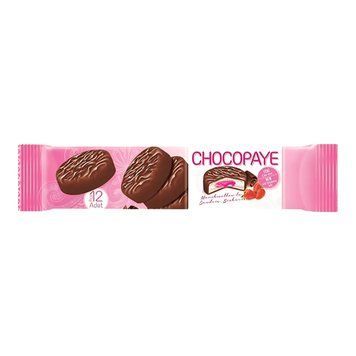 Печиво Chocopaye 216г Strawberry jelly (Полуниця) (8692806019496) 00-00008622 фото