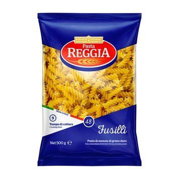 Reggia Макарони \48 500г Fusilli (Спіралька) (8008857300481) 00-00001576 фото
