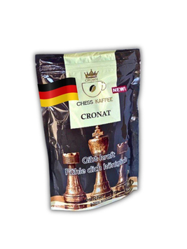 Кава Розчинна Chess Kaffe 200г Cronat Crema (пакет) (уп/18шт) ЦБ-00001517 фото
