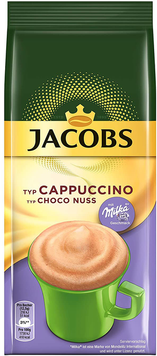 Капучіно Jacobs 500г Nuss (пакет) (ящ/12шт) ЦБ-00001669 фото