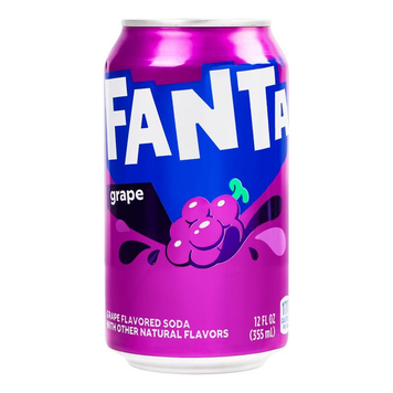 Fanta ж/б 355мл Grape -Виноград (049000014242) (уп/12шт) ЦБ-00001752 фото
