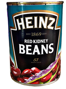 Квасоля Heinz 400г ж\б Red Kidney Beans -Червона квасоля (уп/20шт) ЦБ-00001890 фото