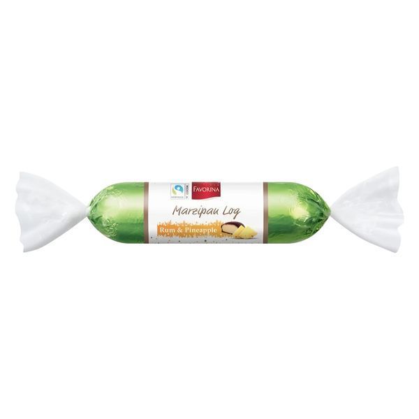Марципан Favorina 175г Marzipan Brot (зелений\жовтий) (ящ/39шт) 00-00005617 фото