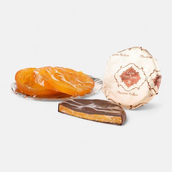 Цукерки Cacao&Chocolate ORANGE SLICE (036 _№1) (Греція) (ящ/5кг) 00-00010241 фото