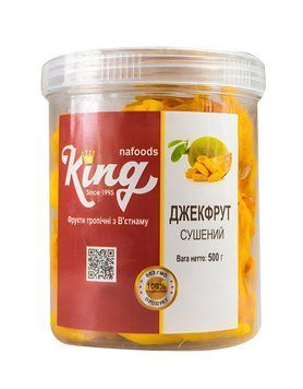 King ДЖЕКФРУТ натуральний 500г (банка) 00-00008298 фото