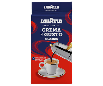 Кава мелена Lavazza Crema e Gusto 250г Classic (кольоровий) (8000070038868) 00-00002445 фото