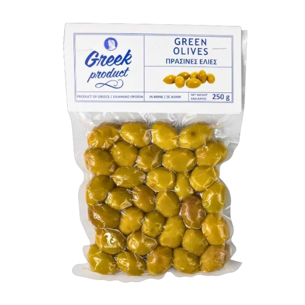 Оливки Греція 250г Greek Product (7 видів) 00-00003406 фото