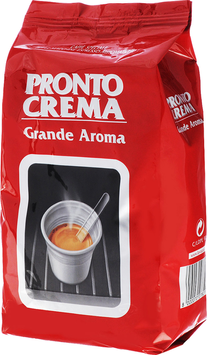 Кава ЗЕРНОва Lavazza Pronto Crema 1кг Grande Aroma (уп/6шт) 00-00002777 фото