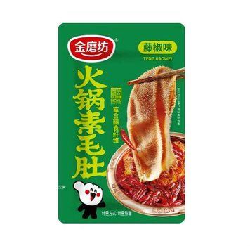 Снек вегетаріанський рубець Hot Pot Tripe Rattan Pepper Flavor Golden Mill 18г (6925678112838) 00-00009580 фото