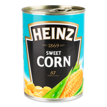 Кукурудза Heinz 400г ж\б цукрова (уп/20шт) 00-00005190 фото