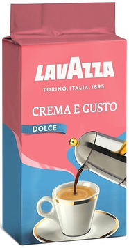 Кава мелена Lavazza Crema e Gusto 250г Dolce (кольоровий) (8000070037304) (20) 00-00002419 фото