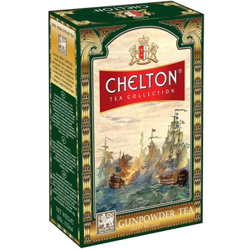 Чай Chelton 100г зел. Ган Паудер -Gunpowder (вел.лист) (4791038676157) 00-00005131 фото
