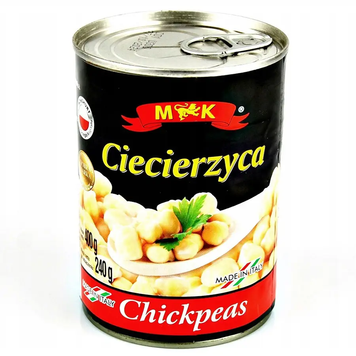 Нут МК 400г консервований ж/б (ящ/12шт) 00-00007143 фото