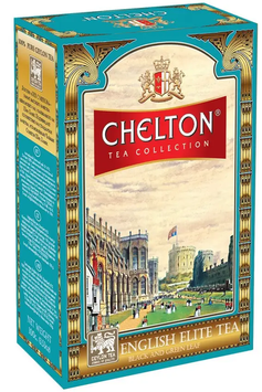 Чай Chelton 100г чор/зел. Елітний -English elite tea (4791038695158) 00-00005140 фото
