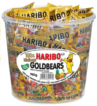 Харібо -Haribo 1кг Відро (ящ/6шт) 00-00000820 фото