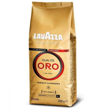 Кава ЗЕРНОва Lavazza ORO 250г (ЗОЛОТО) Qualita (ящ/20шт) 00-00002484 фото