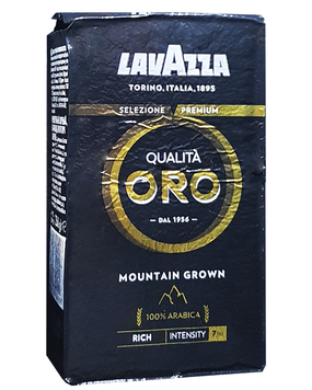 Кава мелена Lavazza ORO 250г (чорний) Qualita (ящ/20шт) 00-00002554 фото