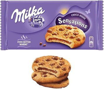 Печиво Milka 156г Sensations Choco Inside (7622202265822) ЦБ-00001957 фото