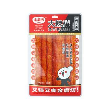 Снек Латяо Golden Mill 80г гострий Big Hot Stick (6925678112074) 00-00009585 фото