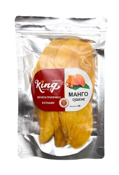 Манго сушений King натуральний 250гр 00-00008825 фото
