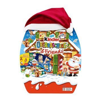 Адвент-календар Kinder 370г Uberraschung & Friends (Шапка) (8000500426876) 00-00008053 фото