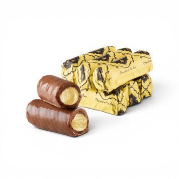 Цукерки Cacao&Chocolate Cigarillo Banana (089 _№19) (Греція) (ящ/5кг) 00-00010291 фото