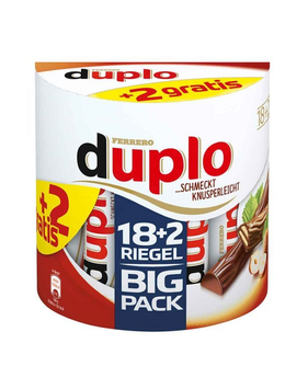 Kinder Батончики 364г Duplo (20х18,2г) -Дупло (2вида) (ящ/15шт) 00-00007913 фото
