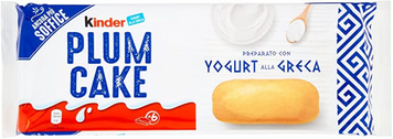 Kinder Бісквіт 192г PlumCake Classic з грецьким йогуртом ЦБ-00001933 фото