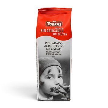 Гарячий шоколад Torras 180г \260 (б\цукру) (червоний) (8410342003157) 00-00000882 фото