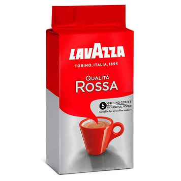 Кава мелена Lavazza Rossa 250г (кольоровий) (уп/20шт) 00-00002585 фото