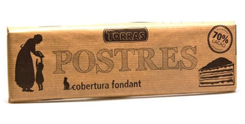 Шоколад Torras 300г чор. 70% POSTERS \88 (уп/15шт) 00-00003135 фото